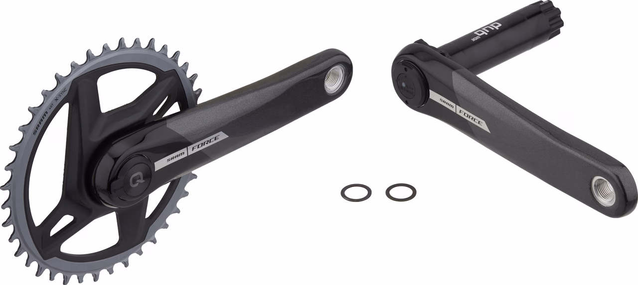 SRAM Force 1 D2 AXS Wide DUB DM 1x12-fach Carbon Powermeter Kurbelgarnitur Super Rabatt